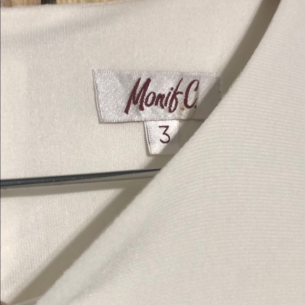 Monif C WHITE dress - Picture 3 of 4